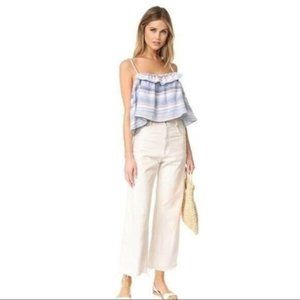 Mara Hoffman Gathered Cami, Size Medium